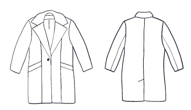 Atelier Jupe - Alex Coat Sewing Pattern - Image 7