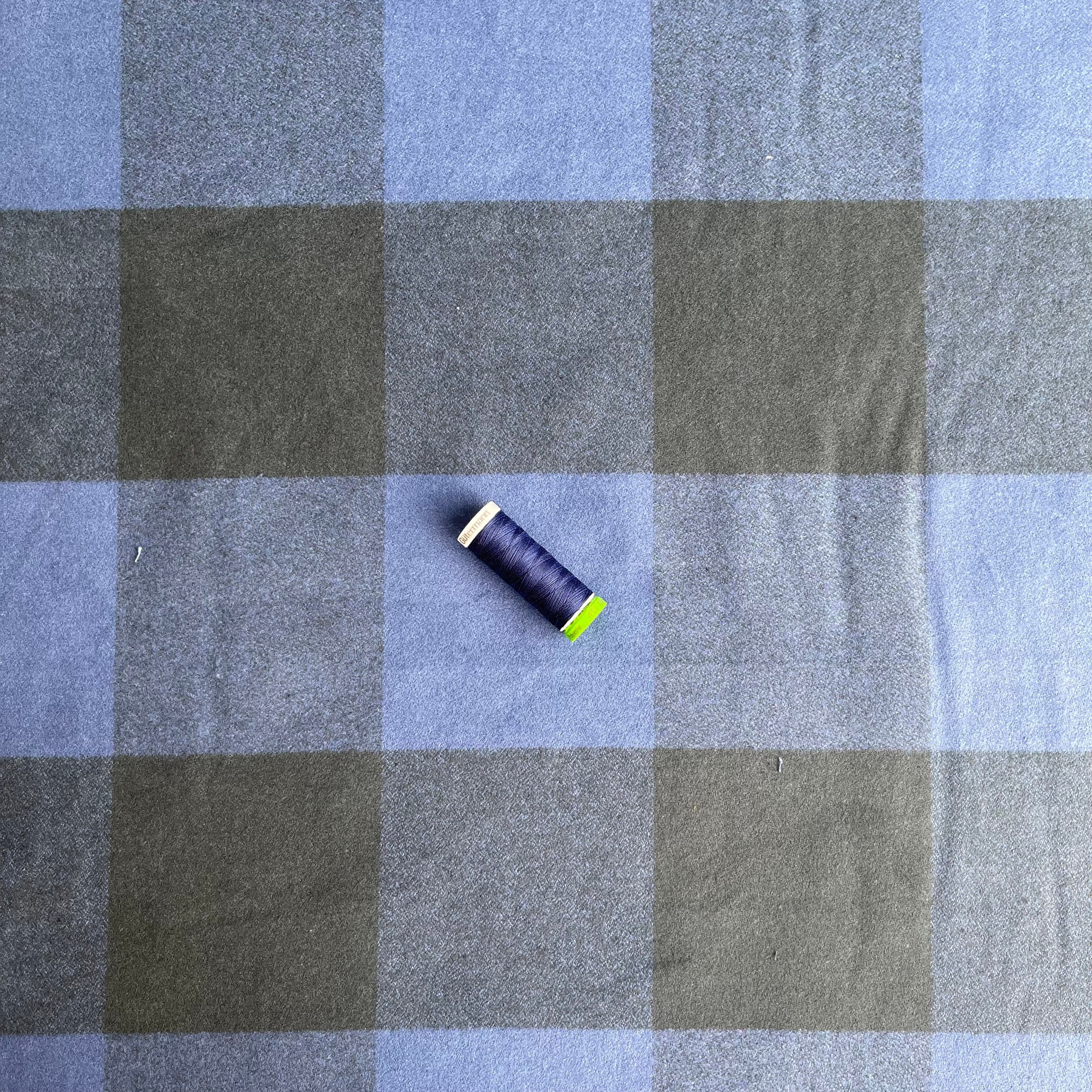 Blueberry Mammoth Organic Cotton Flannel - Image 6