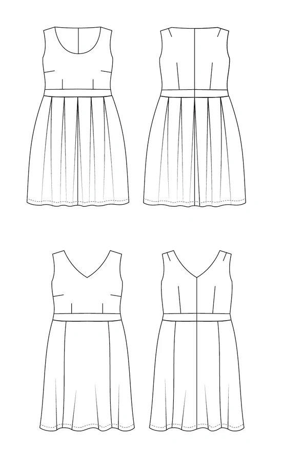 Cashmerette Upton Dress Sewing Pattern - Image 5