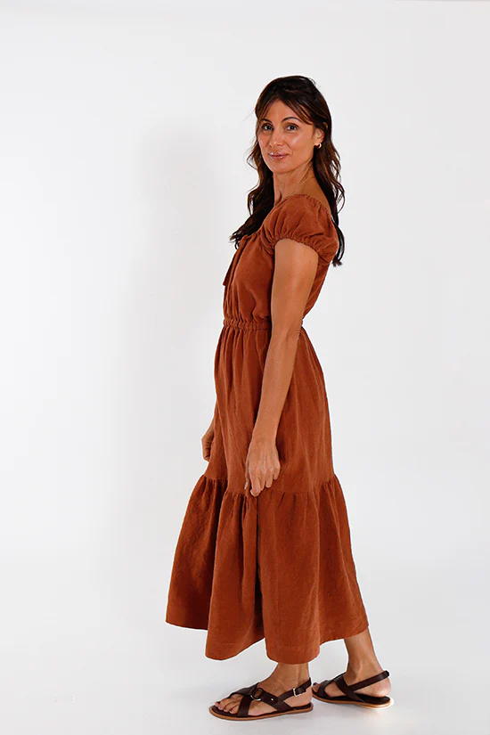 Chalk and Notch - Ivie Dress & Two-Piece Set Sewing Pattern