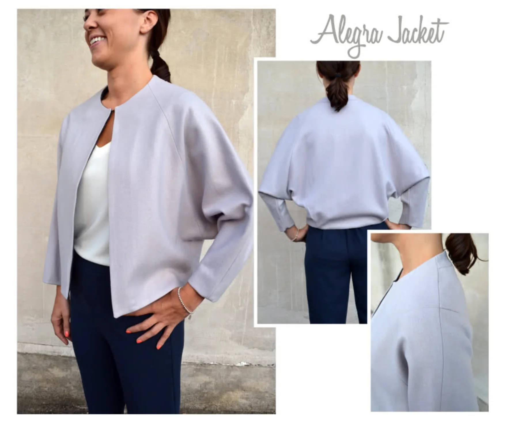 Style ARC - Alegra Jacket / Coat (Sizes 4-16) Sewing Pattern - Image 3