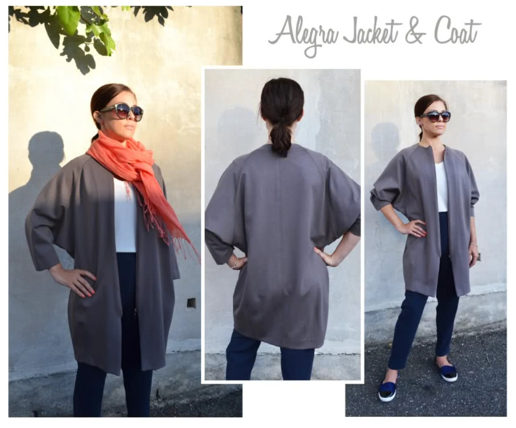 Style ARC - Alegra Jacket / Coat (Sizes 4-16) Sewing Pattern - Image 4