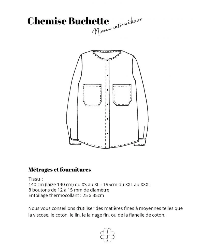 Cousette - Buchette Shirt and Shacket Sewing Pattern - Image 16