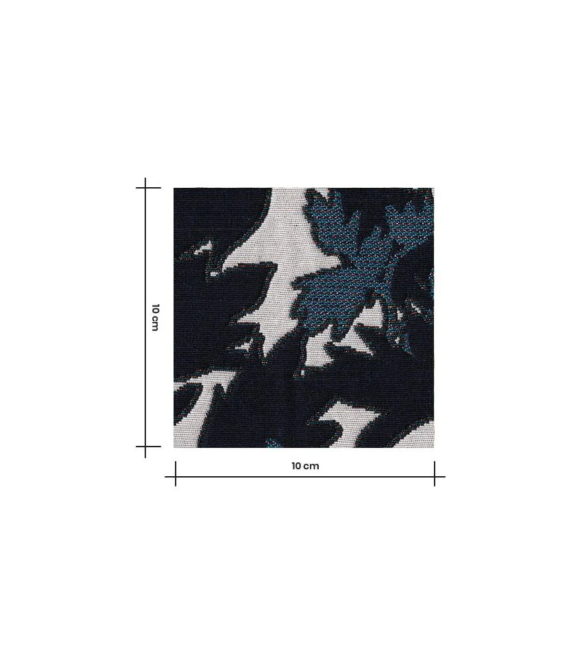 Cousette - Leaf Stamps Jacquard Fabric - Image 5