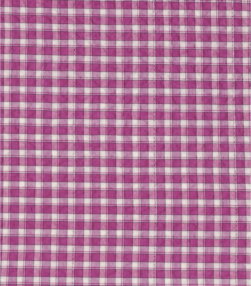 Cousette - Magenta Check Cotton Fabric - Image 6