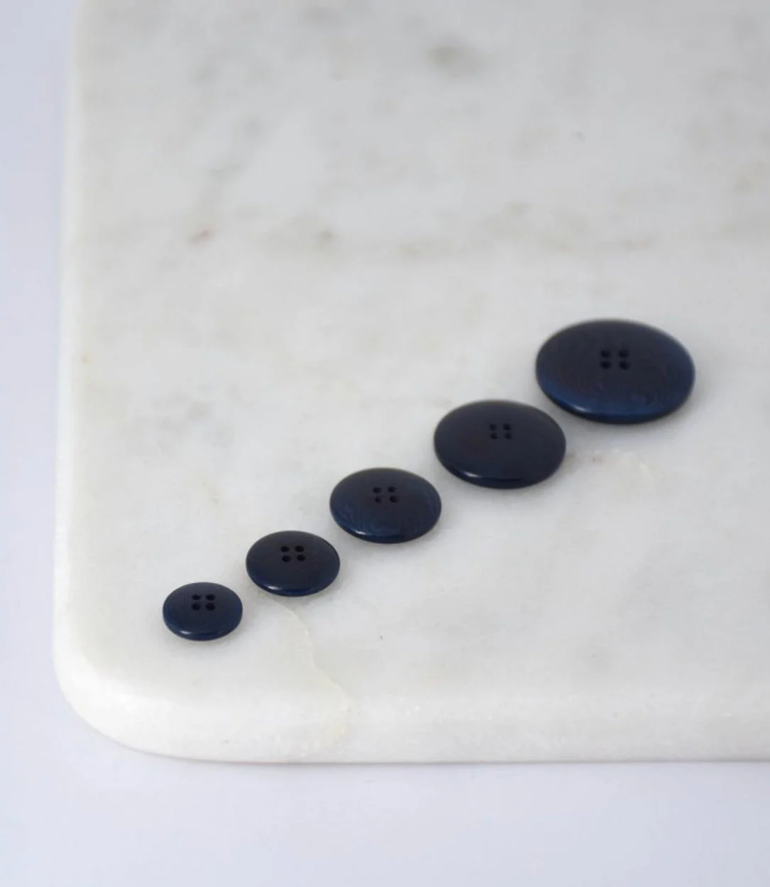 Cousette - Navy Corozo Button - 15mm - Image 2