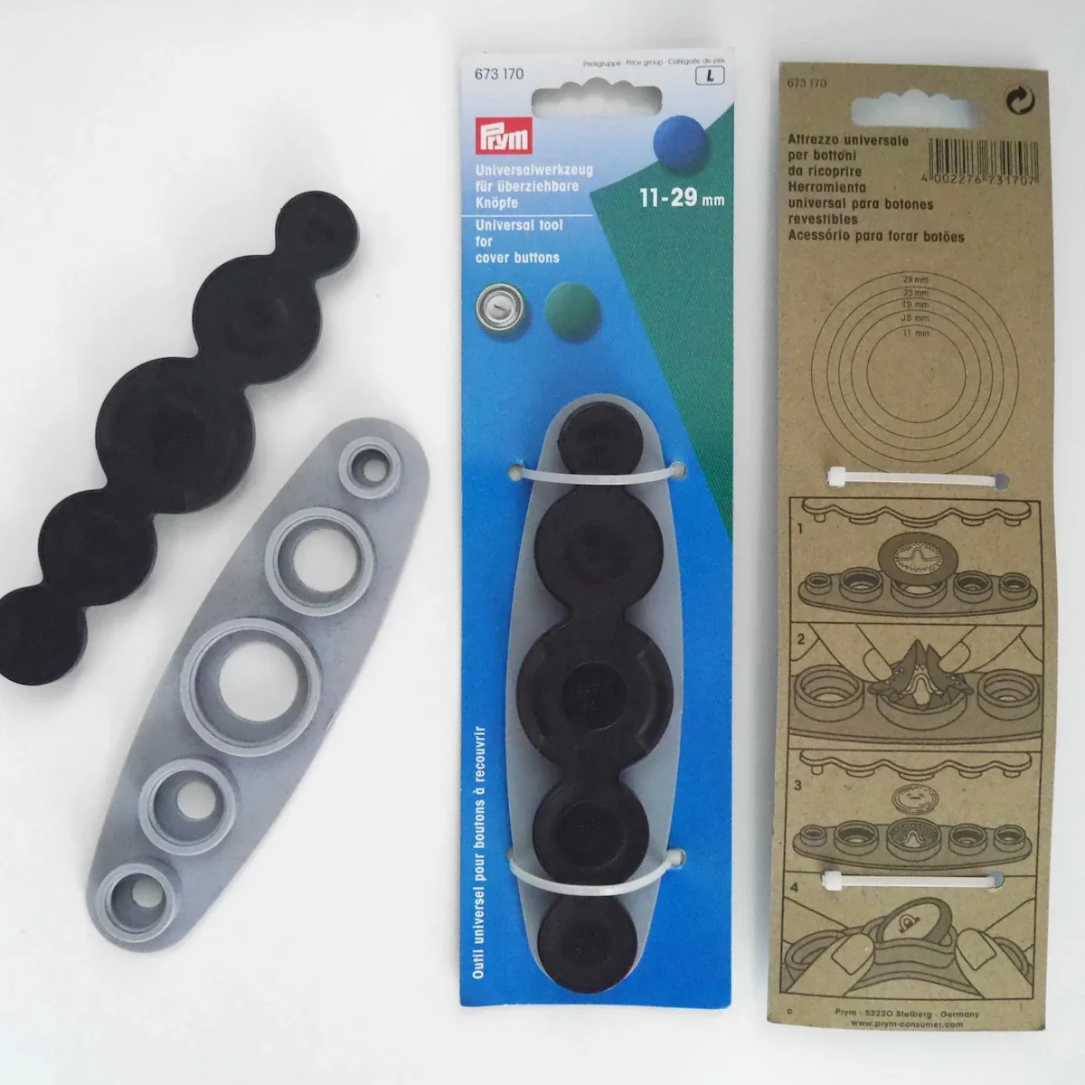Prym Cover Button Maker Tool for 11-29mm buttons - Image 3