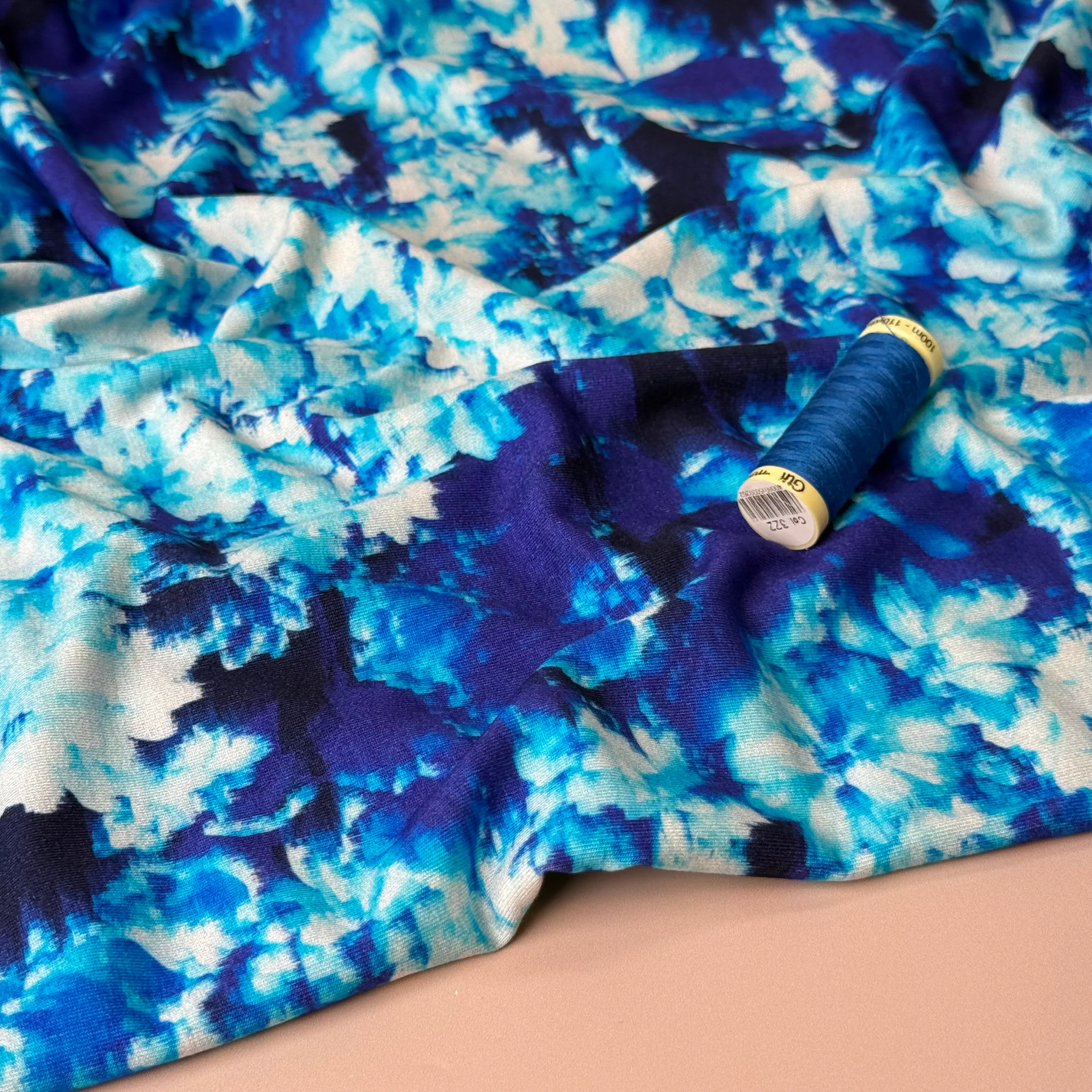 Danish Design - Royal Blue Haze ECOVERVO™ Viscose Jersey