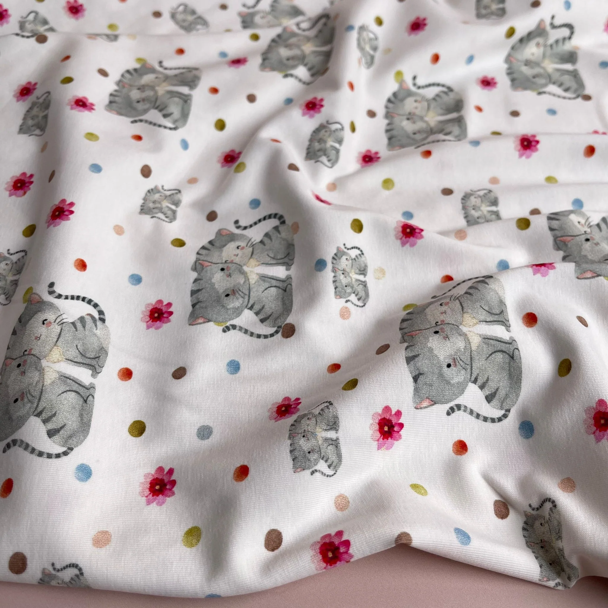 Danish Design - Kitty Love Cotton Jersey - Image 2