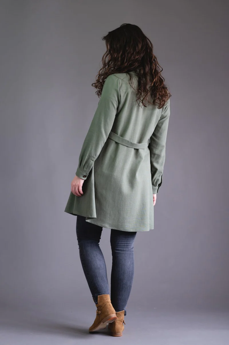 Deer & Doe - PASSIFLORE COAT DRESS Sewing Pattern - Image 19