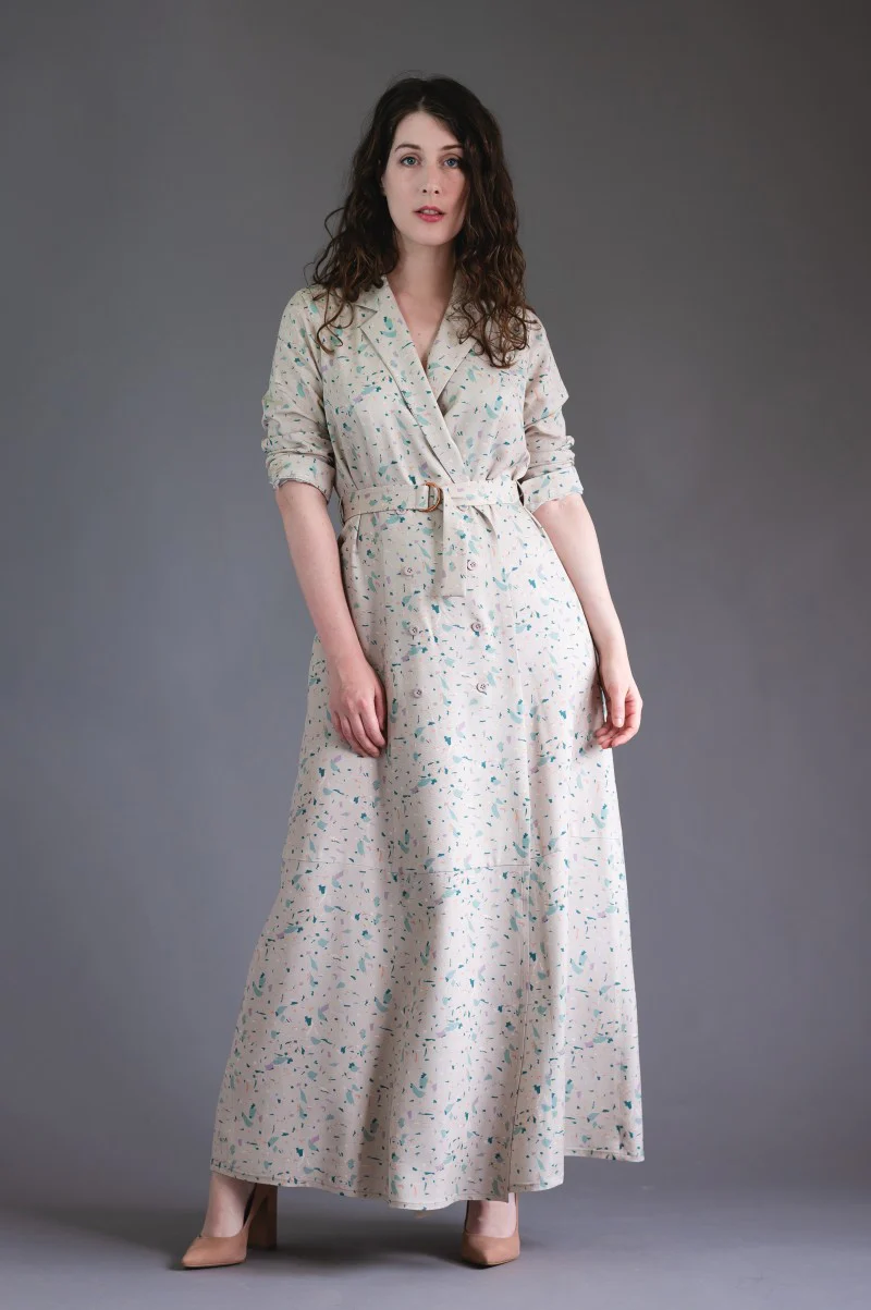 Deer & Doe - PASSIFLORE COAT DRESS Sewing Pattern - Image 5