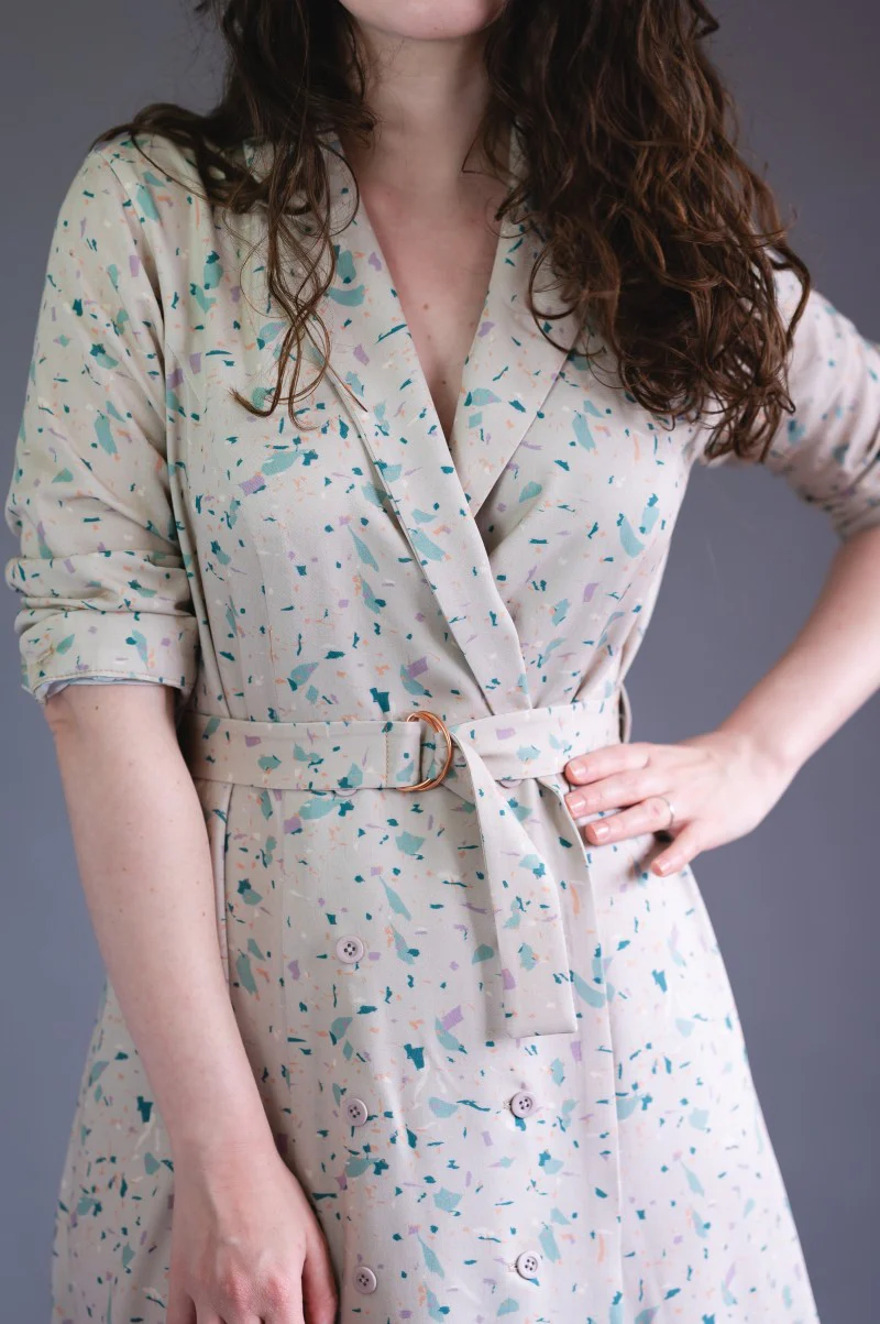 Deer & Doe - PASSIFLORE COAT DRESS Sewing Pattern - Image 7