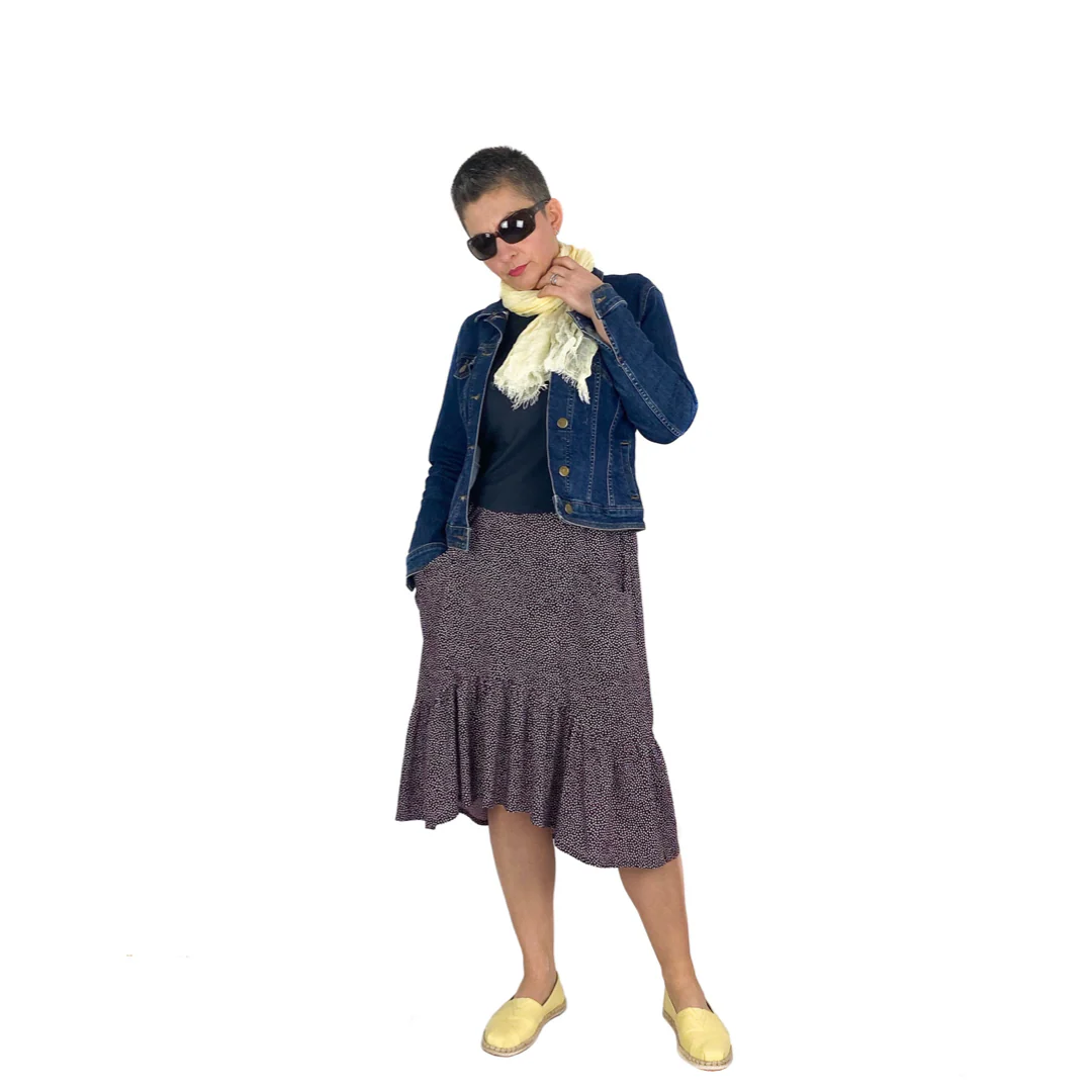 Dhurata Davies - Olive Skirt - Paper Sewing Pattern - Image 2