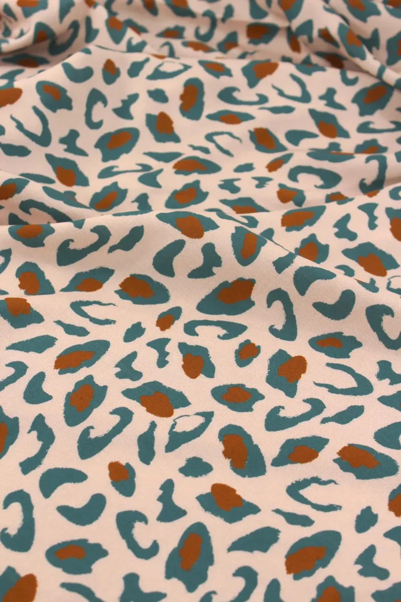 Églantine & Zoé - Bagheera in Eucalyptus Green Viscose Fabric - Image 3