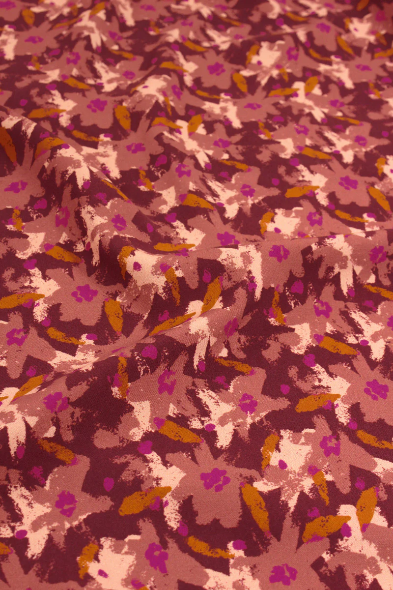 Églantine & Zoé - Edel in Terracotta Viscose Fabric - Image 14