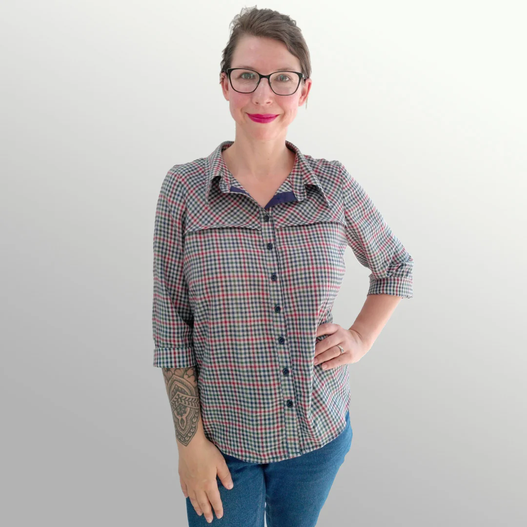 Experimental Space - Hailey Shirt Sewing Pattern - Image 13