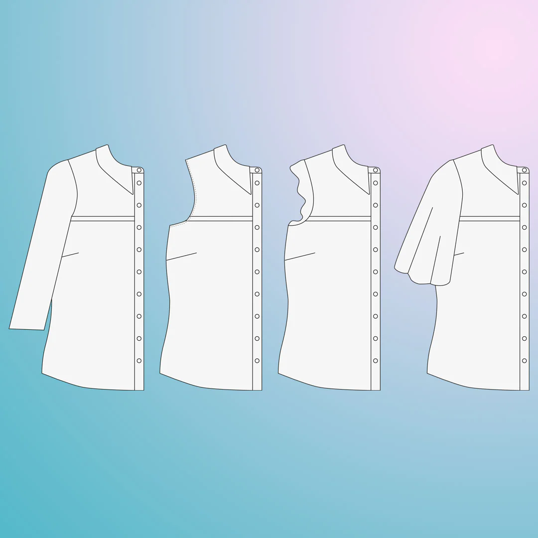 Experimental Space - Hailey Shirt Sewing Pattern - Image 14