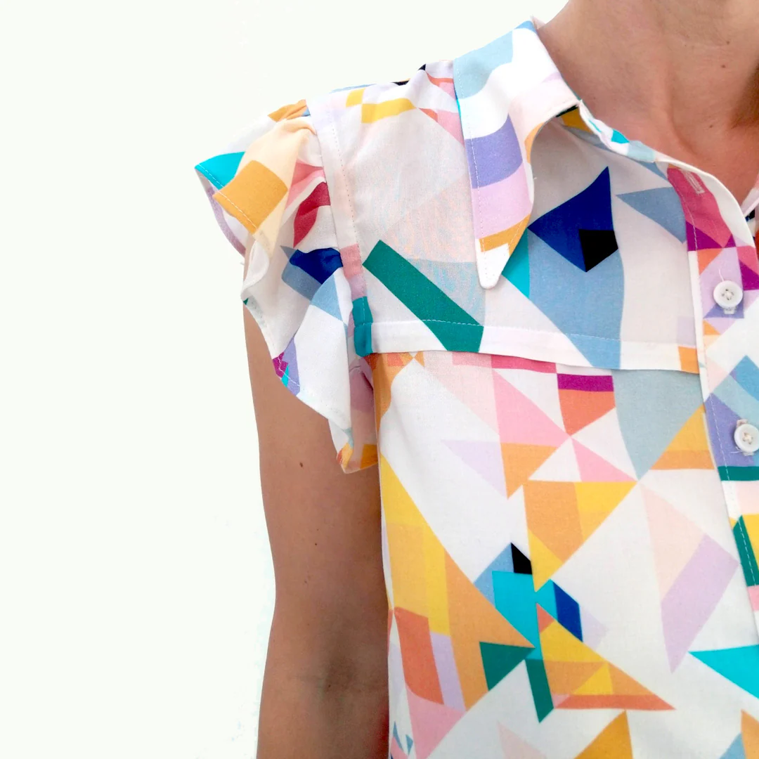 Experimental Space - Hailey Shirt Sewing Pattern - Image 3