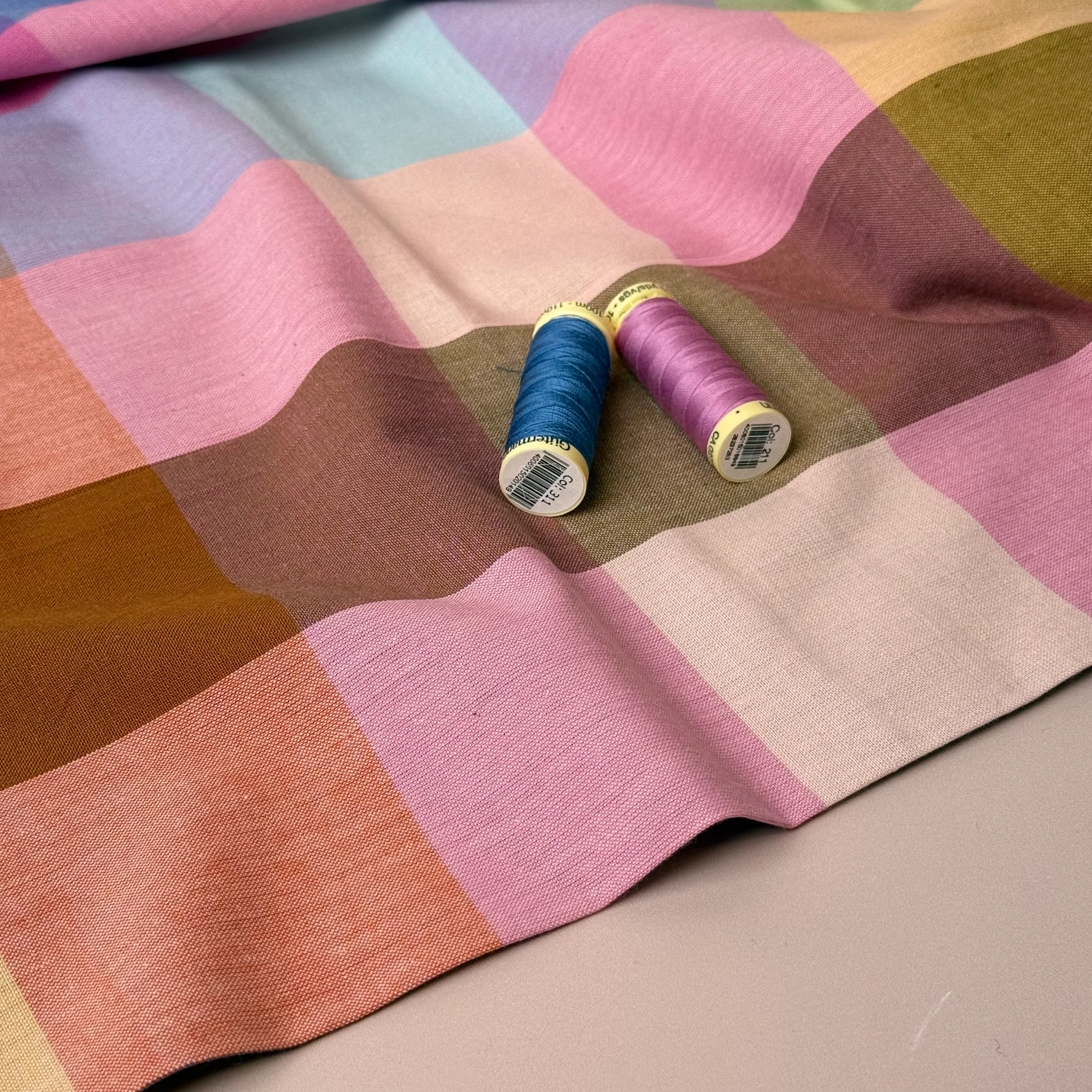 Fableism Supply Co - Midsummer Plaid Yarn Dyed Cotton from Swedish Holidays - Image 4