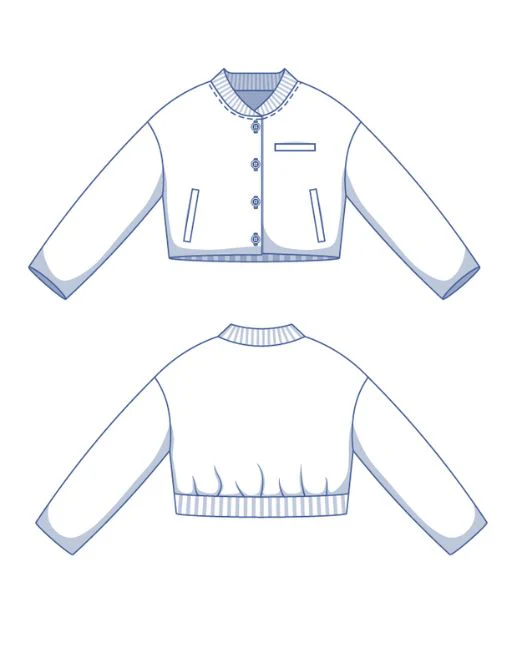 Fibre Mood - JUDITH Jacket Sewing Pattern - Image 6