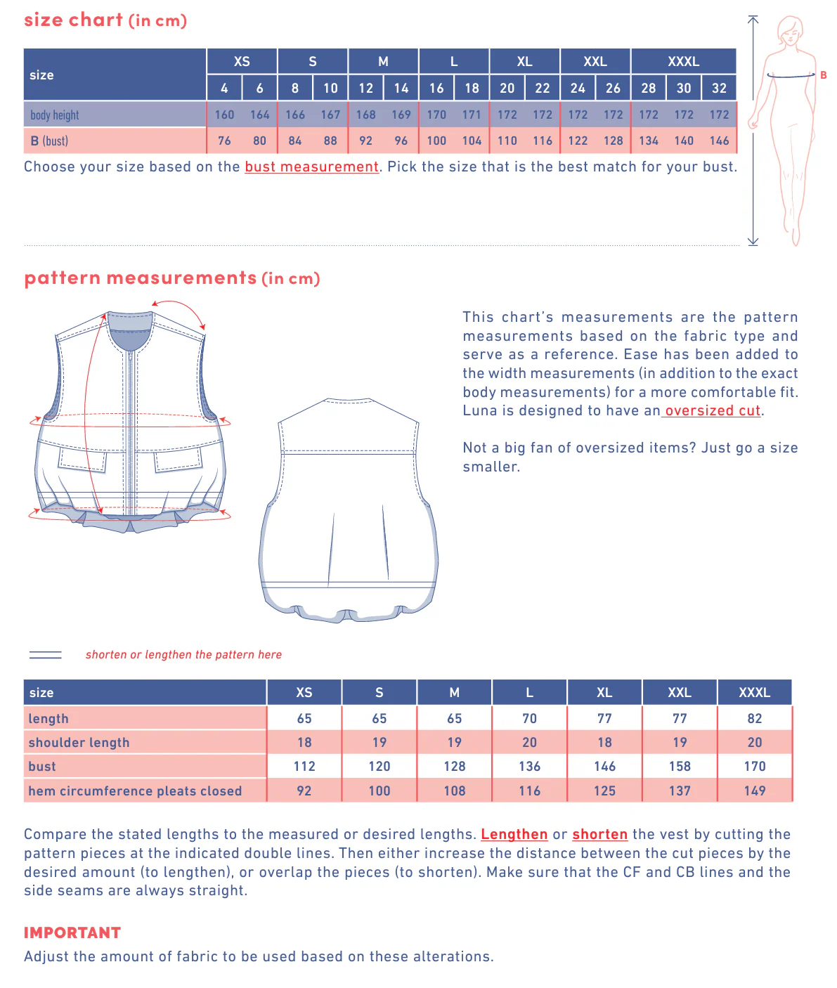 Fibre Mood - LUNA Vest Sewing Pattern - Image 7