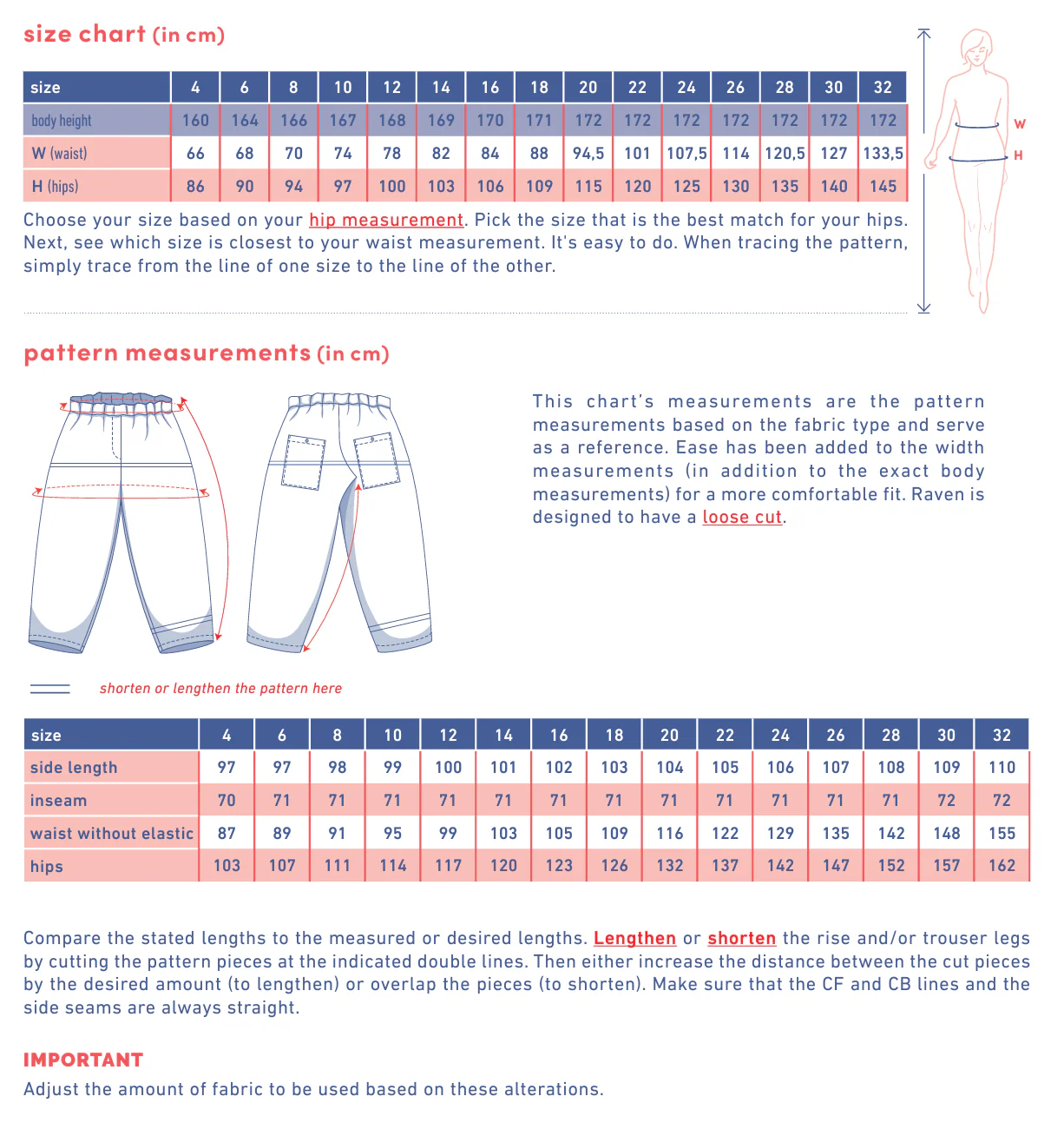 Fibre Mood - RAVEN Trousers Sewing Pattern - Image 8