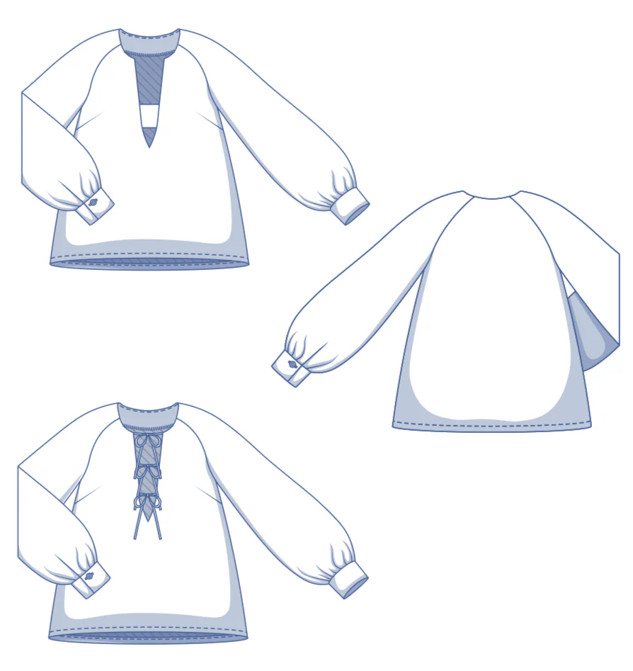 Fibre Mood - REYA top Sewing Pattern - Image 8