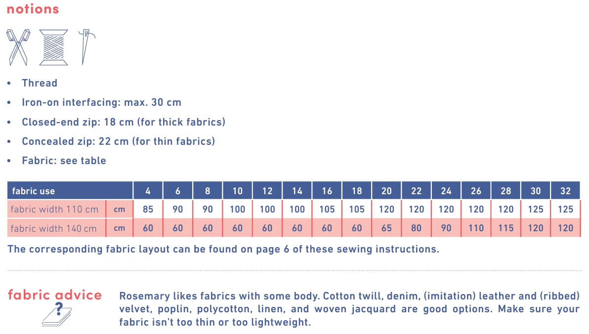 Fibre Mood - ROSEMARY Skirt Sewing Pattern - Image 8