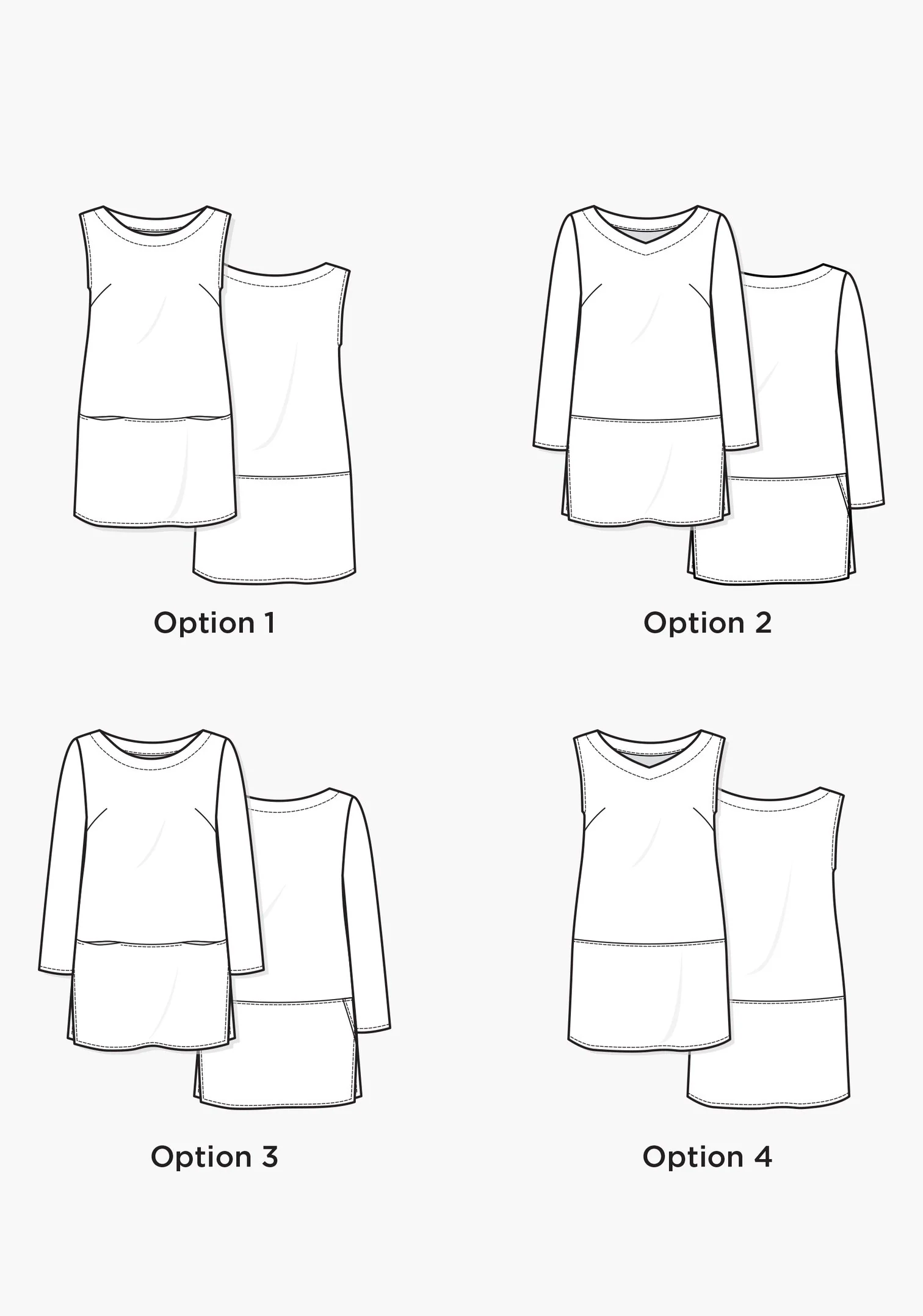 Grainline Studio Uniform Tunic Sewing Pattern - Image 10