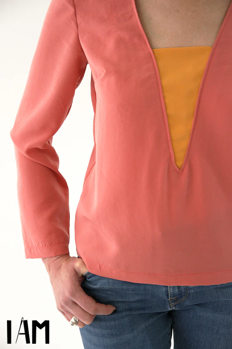 I AM - Flora Blouse Sewing Pattern - Image 3