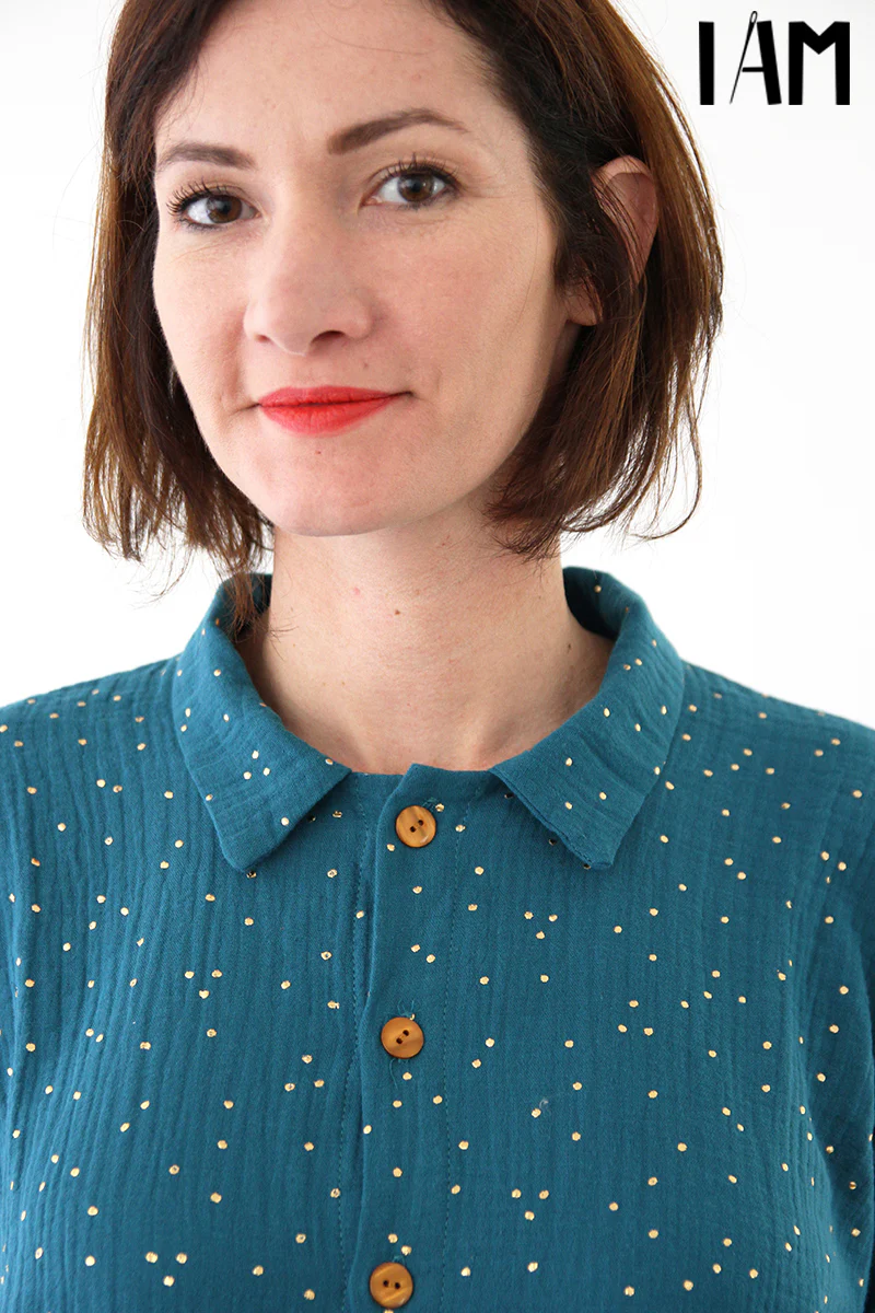 I AM - Lucienne Shirt / Tunic / Dress Sewing Pattern - Image 15