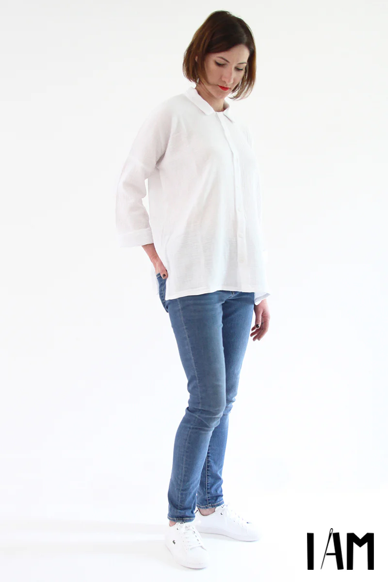I AM - Lucienne Shirt / Tunic / Dress Sewing Pattern - Image 3