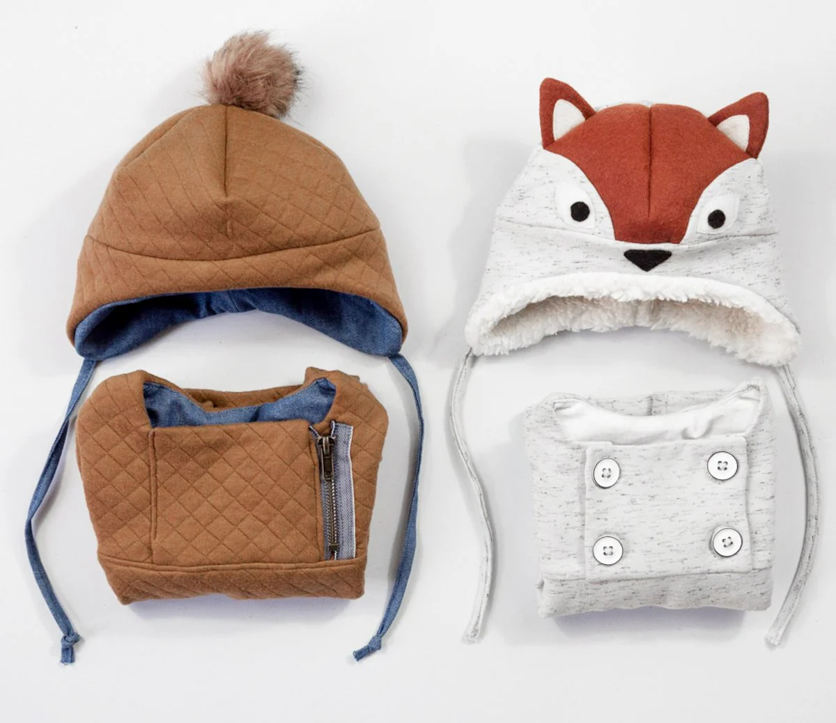 Ikatee - HUGO Sweatshirt and Hat Set- Baby 6M-4Y- Paper Sewing Pattern - Image 3