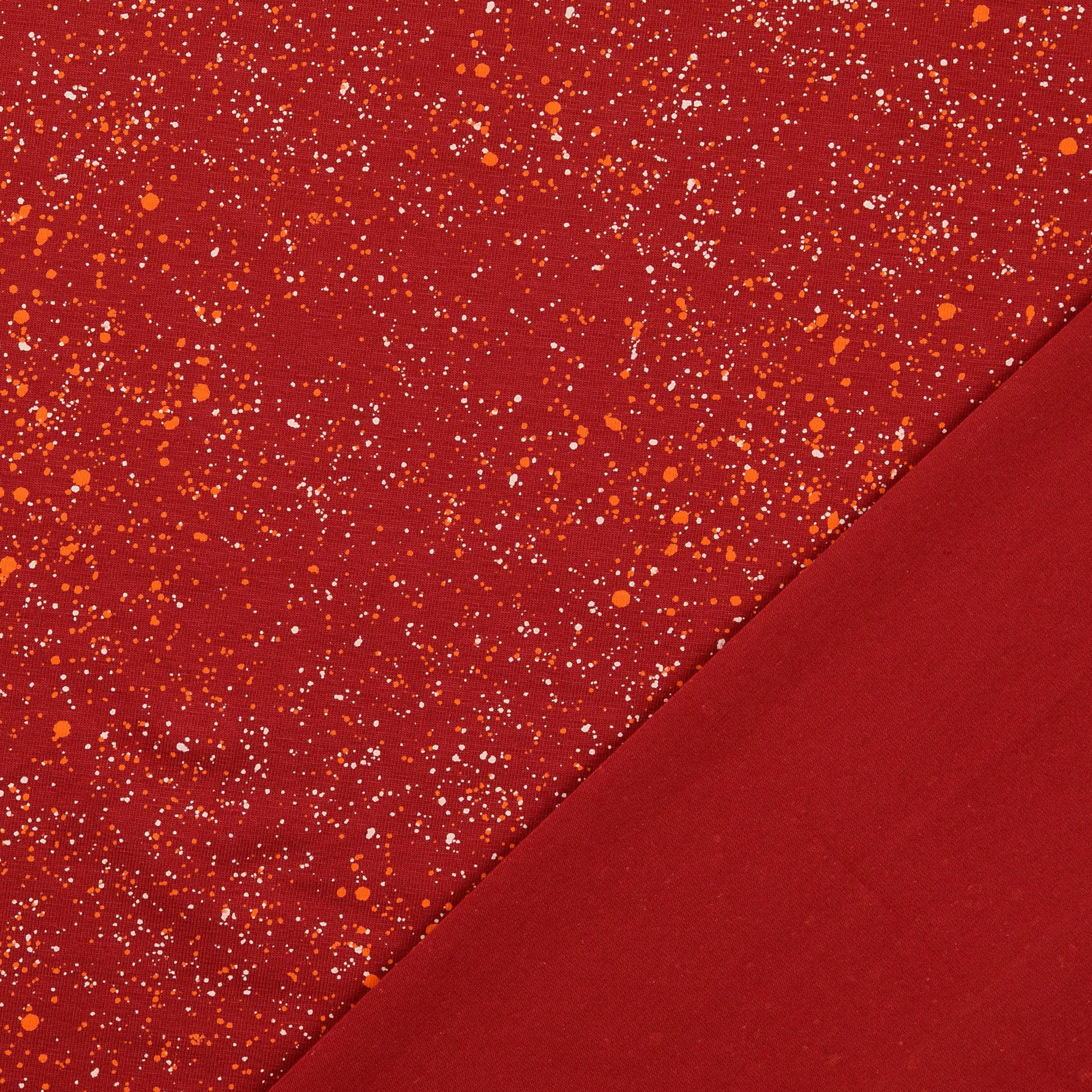 Galaxy Red Cotton Jersey - Image 3