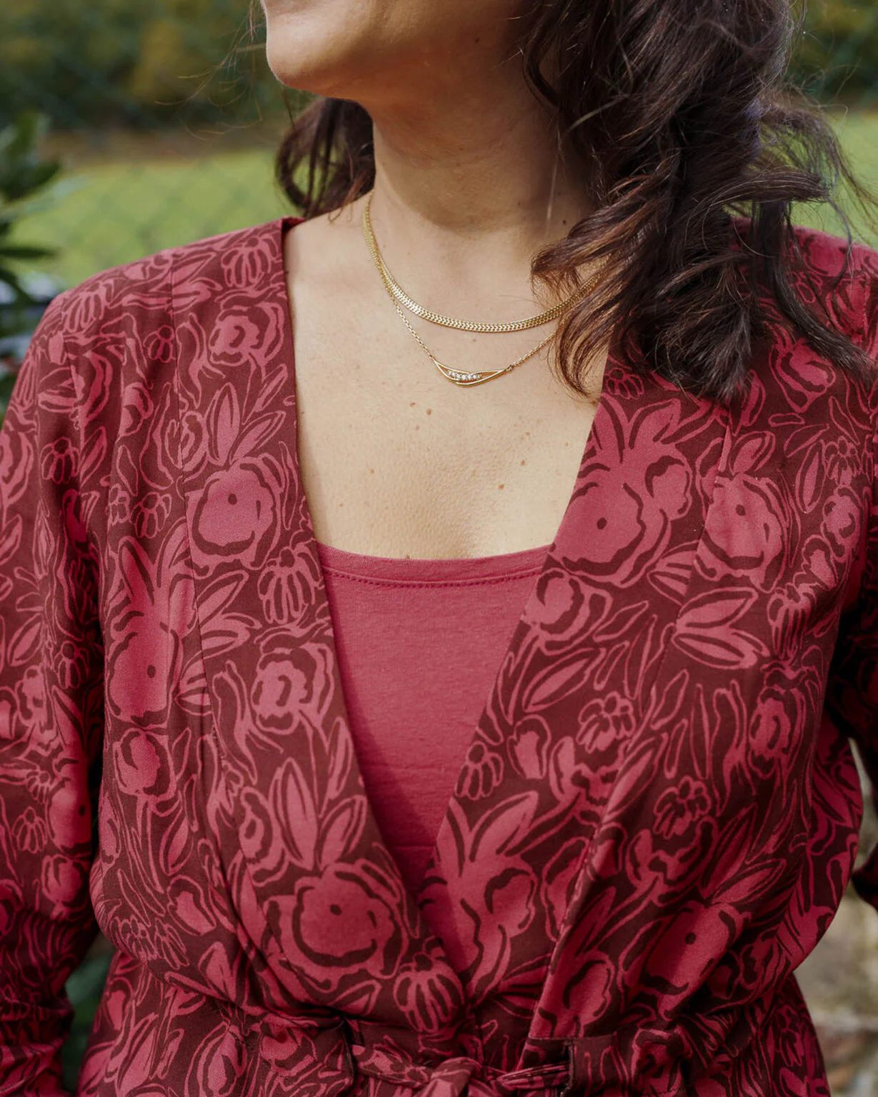 Lise Tailor - Charm Viscose Fabric with LENZING™ ECOVERO™ fibres - Image 4