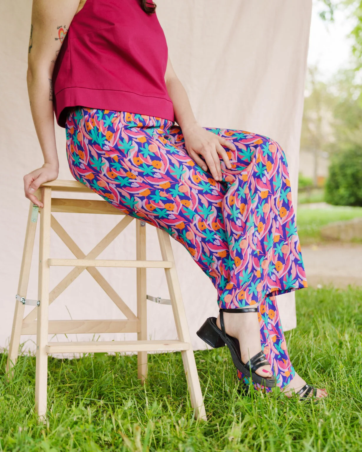 Lise Tailor - Exotic Dream Viscose Fabric - Image 12