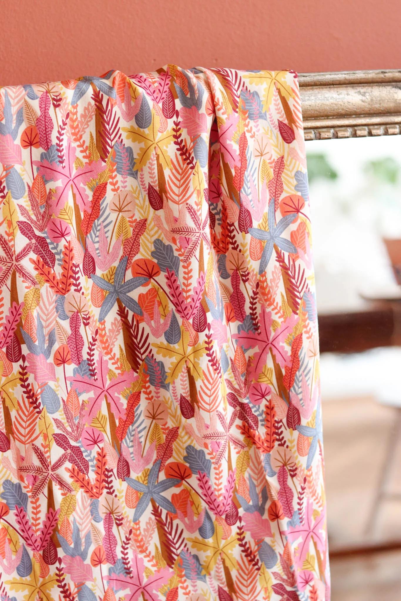 REMNANT 1.22 Metres - Lise Tailor - In The Jungle Viscose Fabric - Image 12