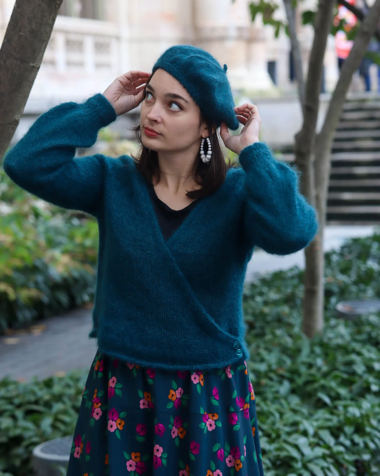 Lise Tailor - Naelle Wrap Cardigan Knitting Pattern - Image 9
