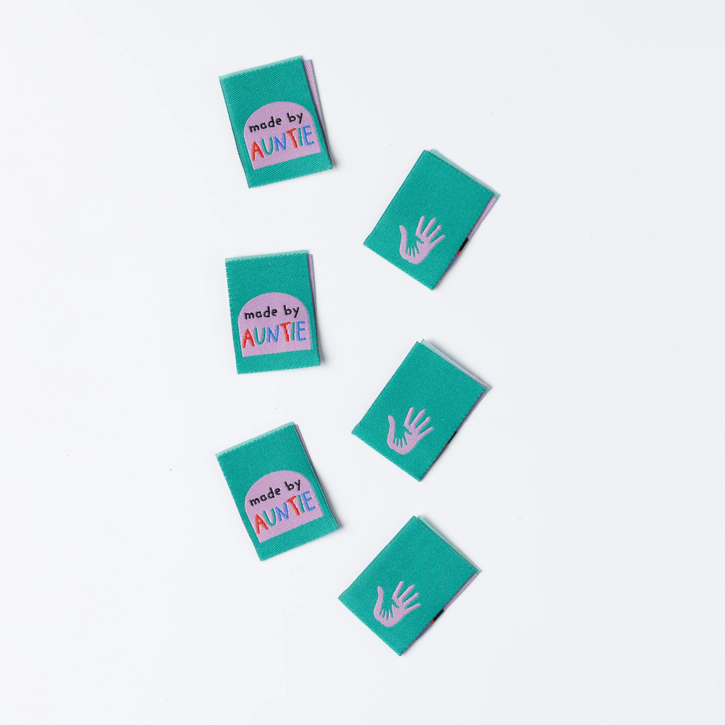 Little Rosy Cheeks - "Made By Auntie" Printed Labels - Image 7