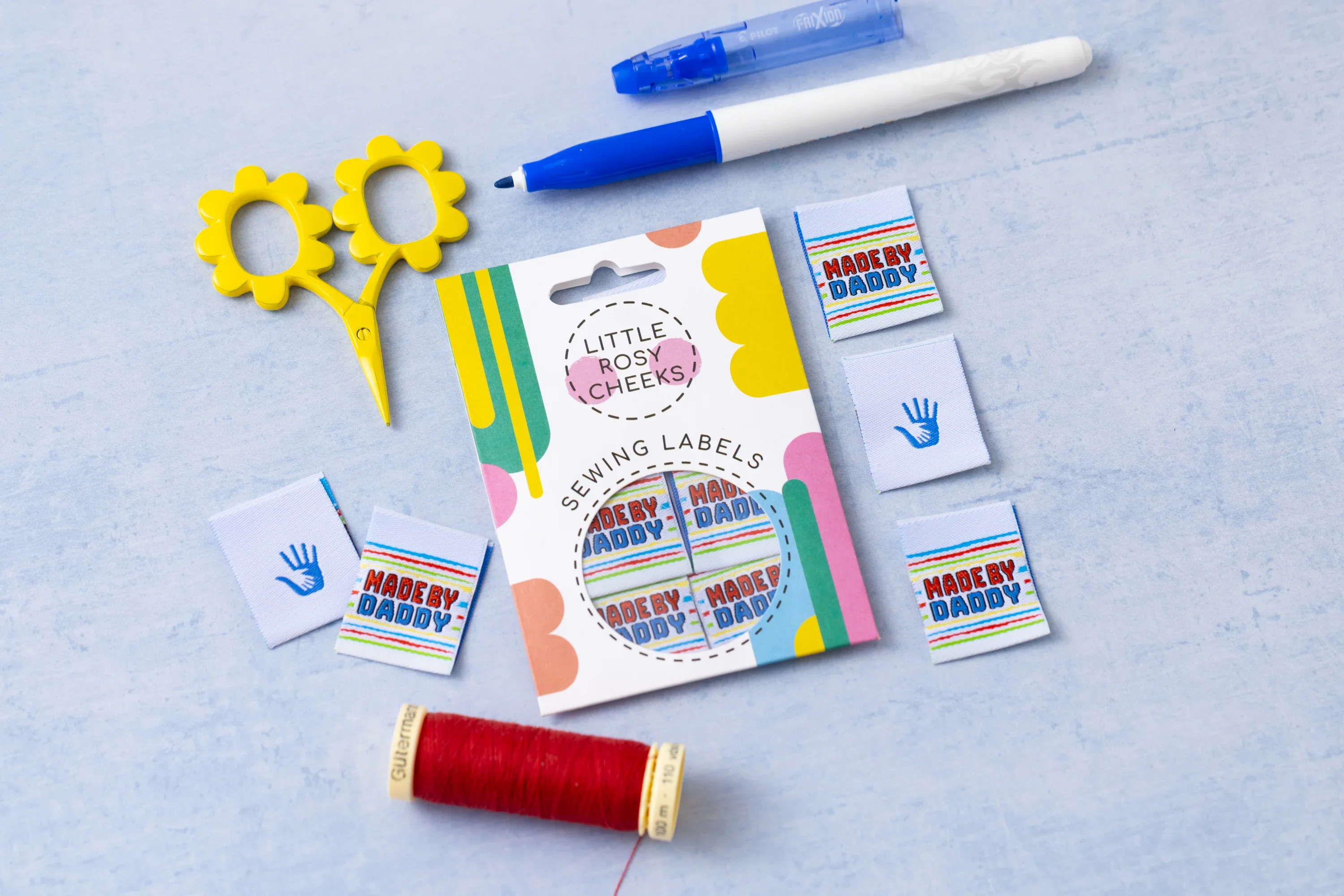 Little Rosy Cheeks - "Made By Daddy" Printed Labels - Image 3