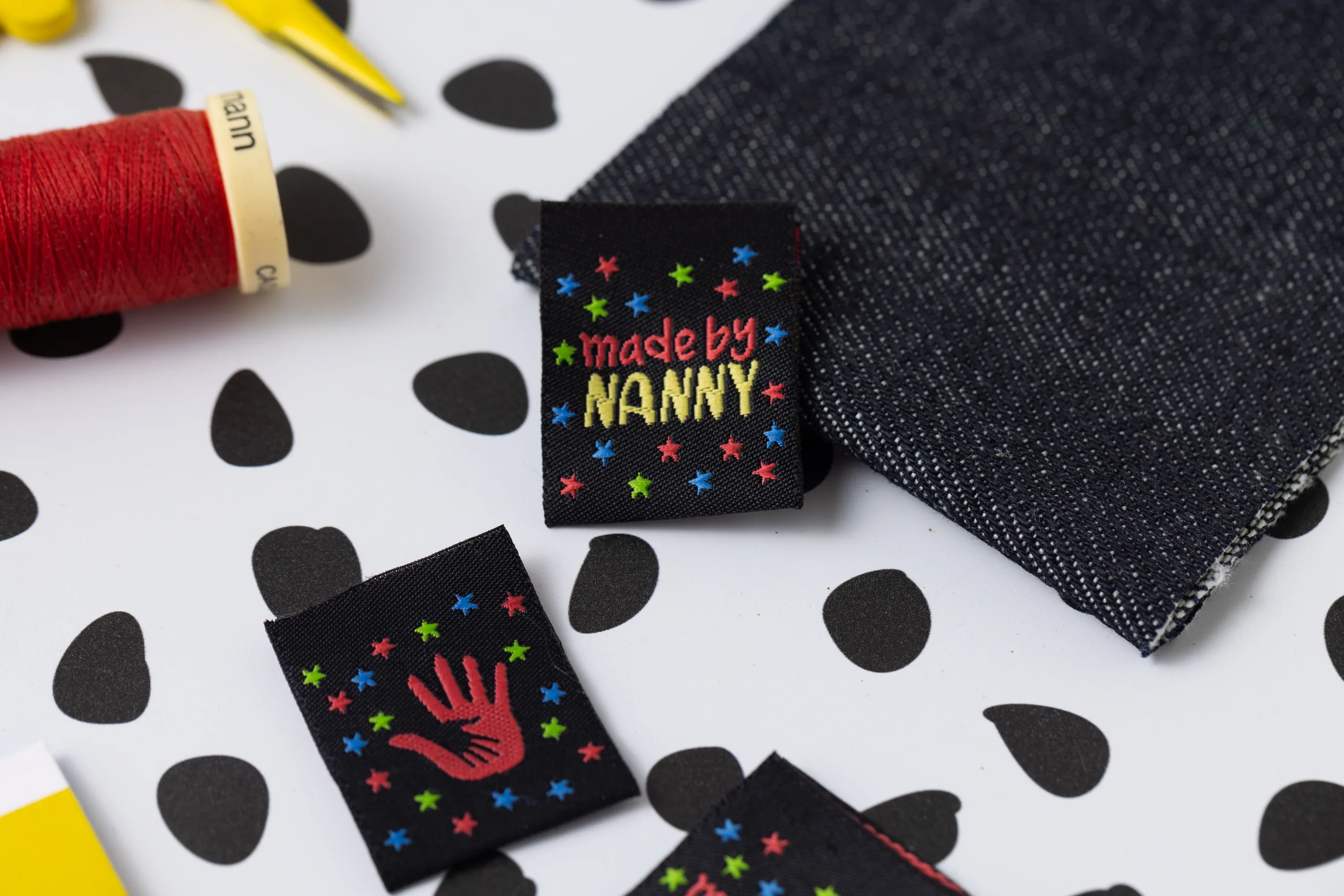 Little Rosy Cheeks - "Made By Nanny" Printed Labels - Image 3