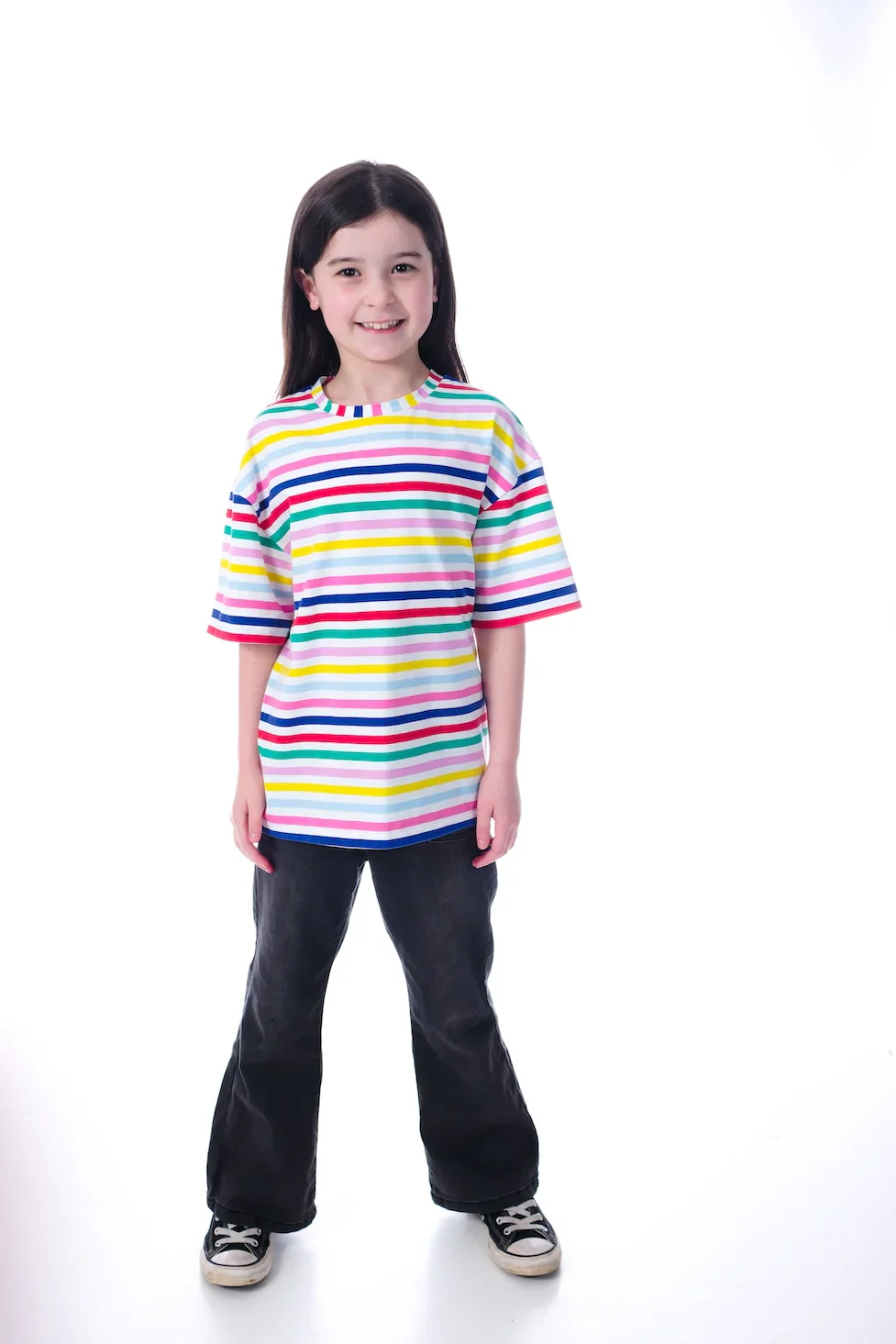 Little Rosy Cheeks - Poca Oversized Tee Children's Sewing Pattern - Image 6