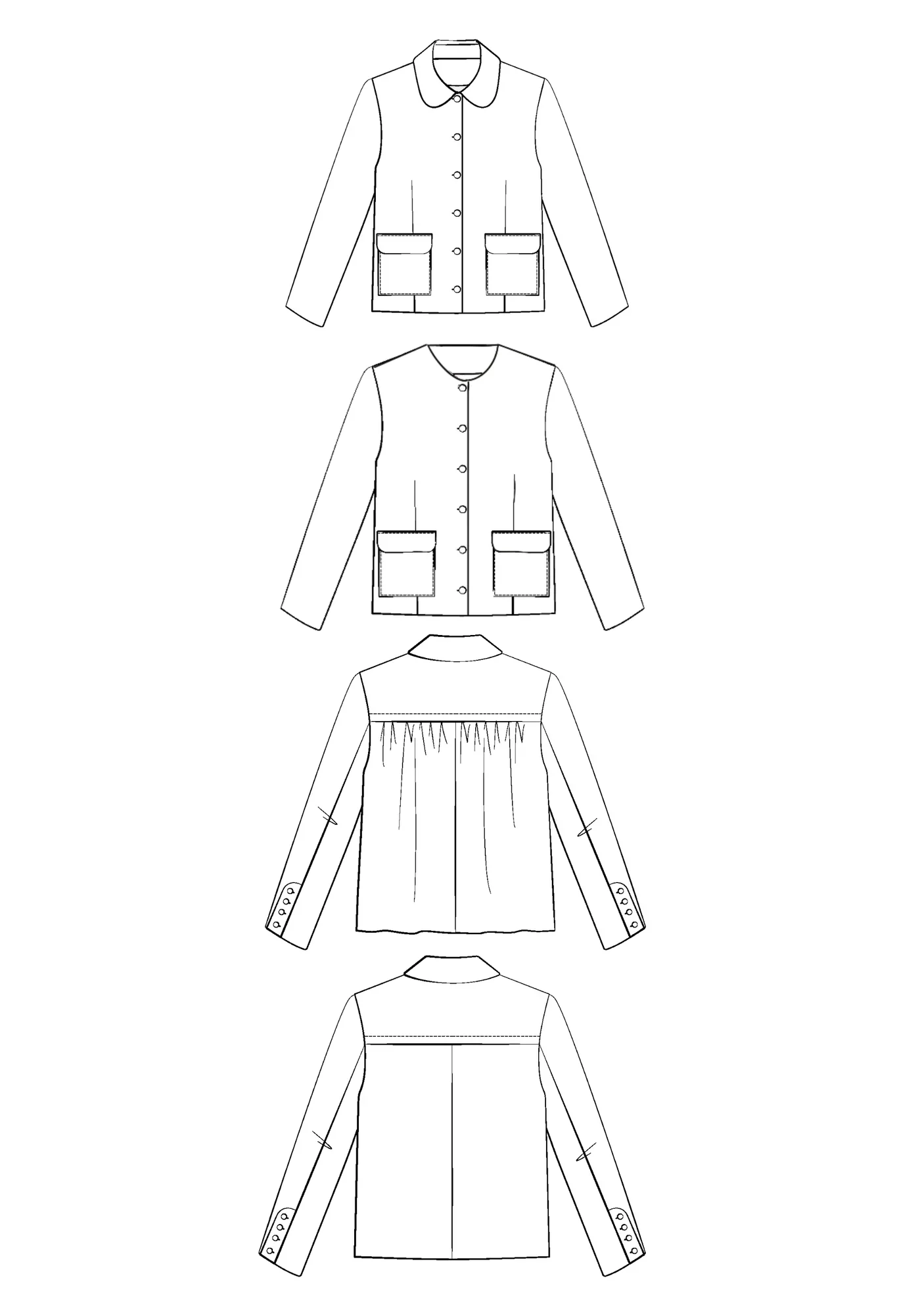 Maison Fauve - Calypso Jacket Sewing Pattern - Image 3