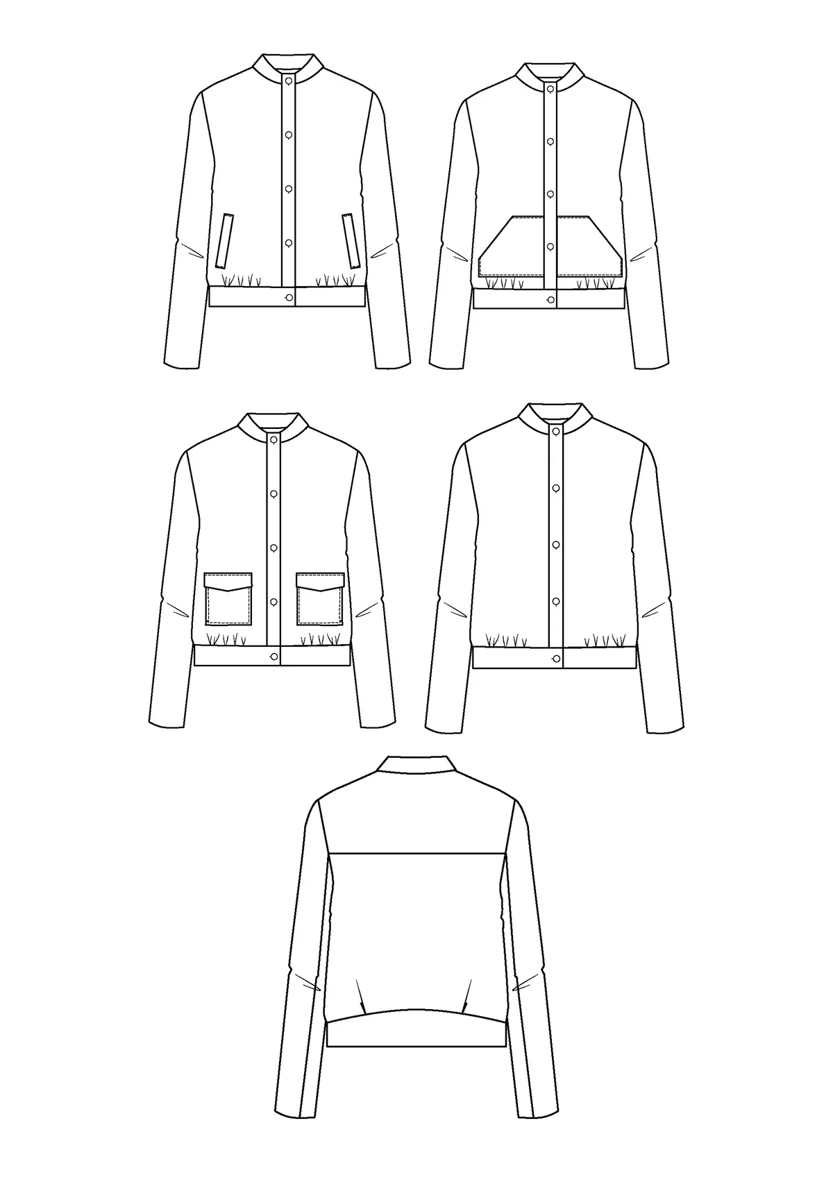 Maison Fauve - Dandelion Jacket Sewing Pattern - Image 12