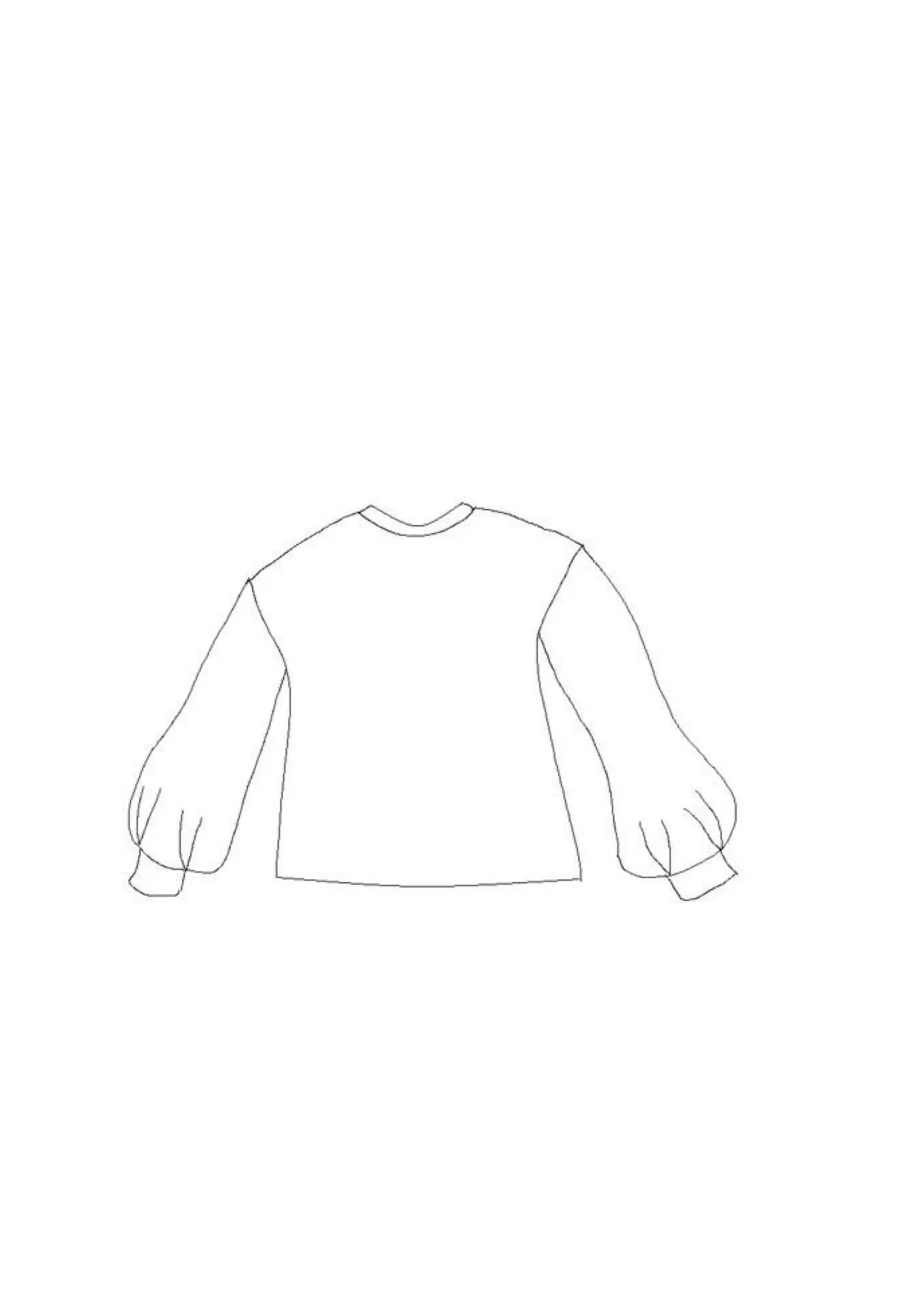 Maison Fauve - GRANITE Sweatshirt Sewing Pattern - Image 2