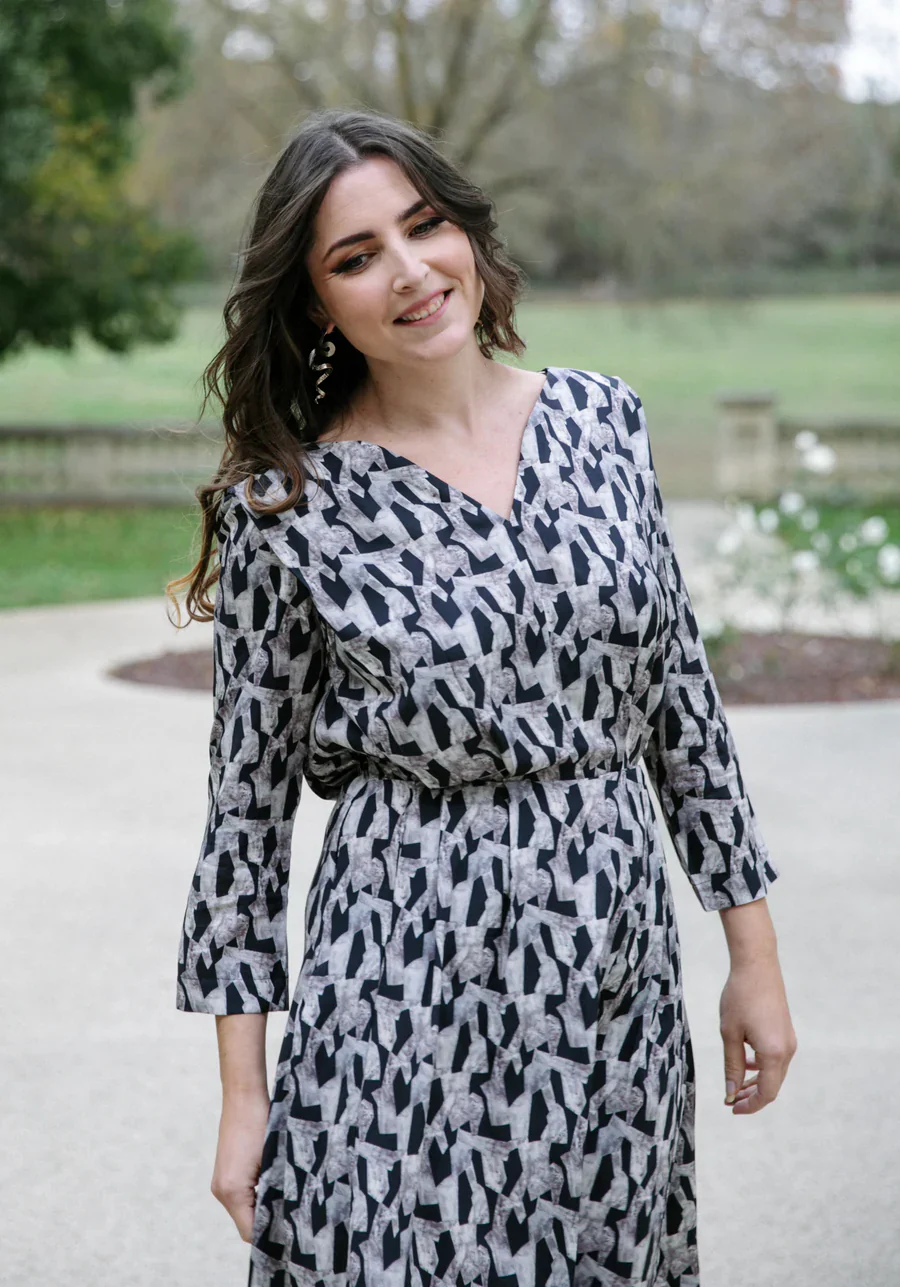 Maison Fauve - NOTTE Dress Paper Sewing Pattern - Image 12