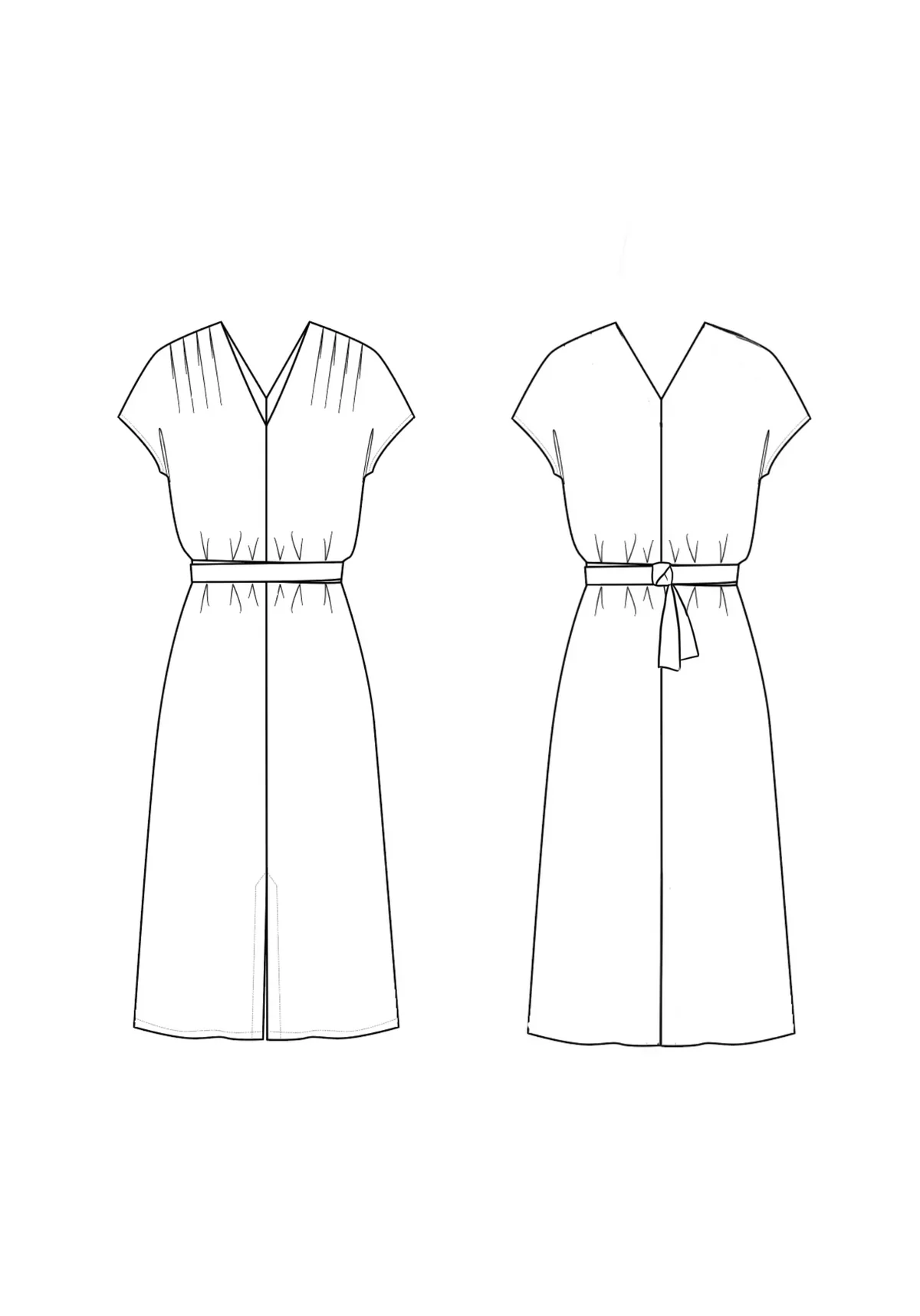 Maison Fauve - Transat Dress Sewing Pattern - Image 3