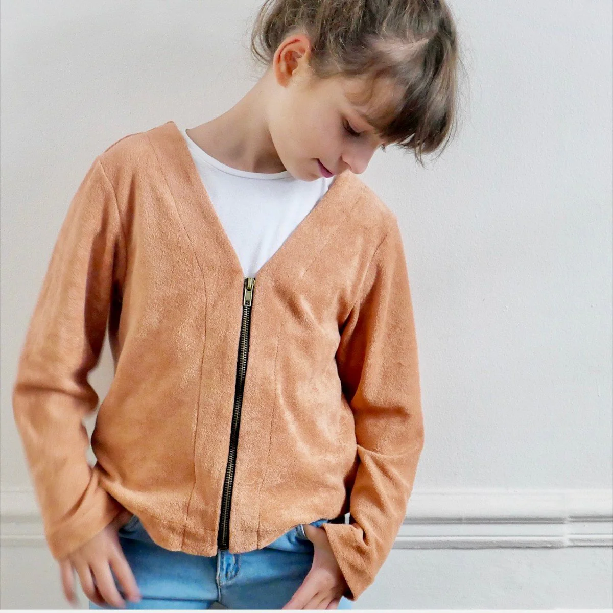 Masha cardigan/sweater - Girl 3/12Y - Paper Sewing Pattern - Image 3