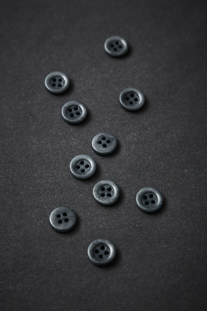 Meet MILK - Frame 4 Hole Corozo Buttons 11mm - Image 2
