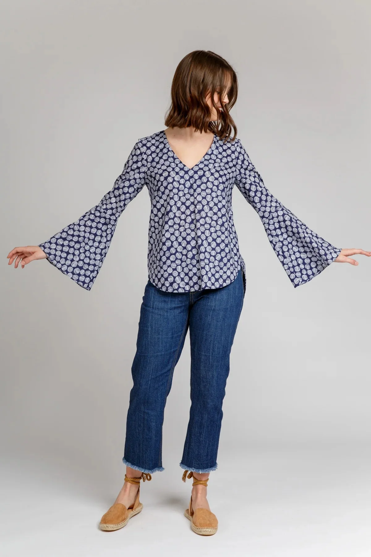 Megan Nielsen - Dove Blouse Sewing Pattern - Image 9